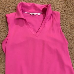 sleeveless golf polo